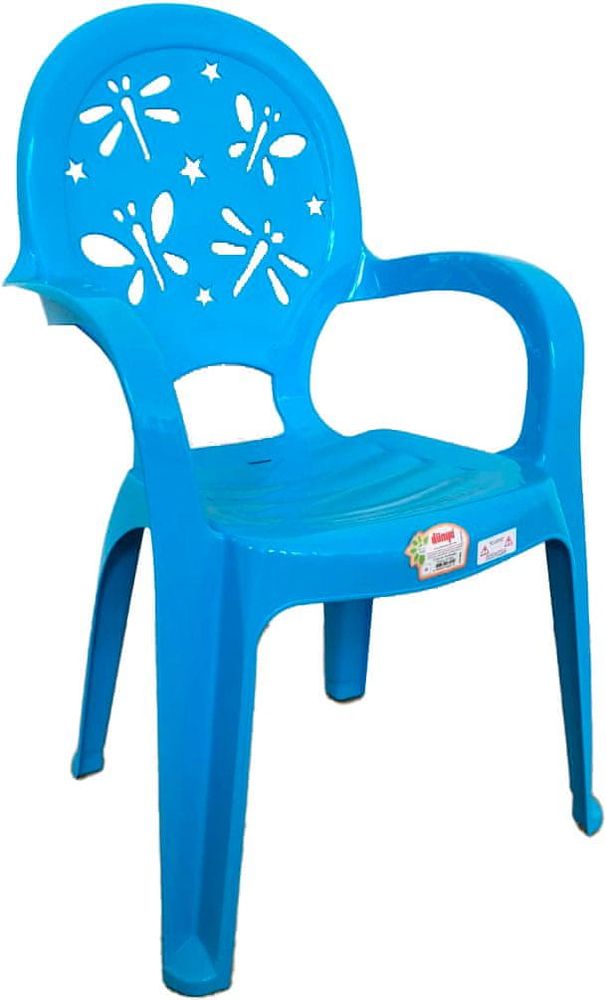 WEBHIDDENBRAND Detská stolička (365 x 360 x 586 mm), modrá
